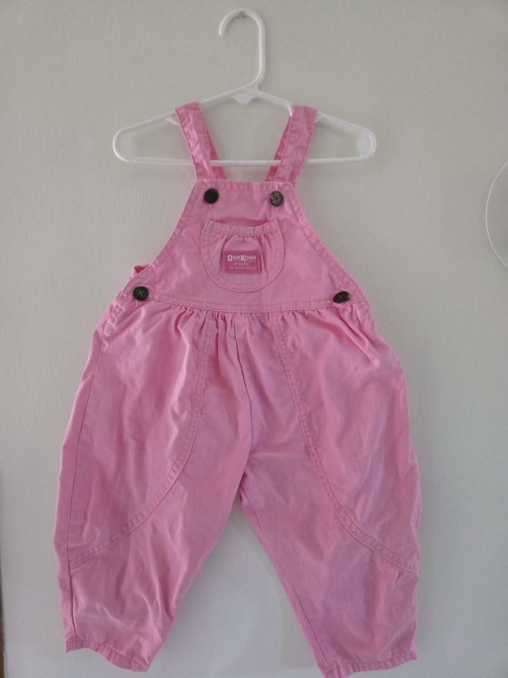 Vintage Pink OshKosh B'Gosh Overalls